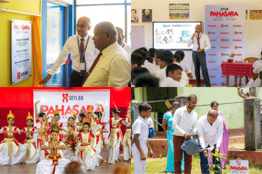 Seylan Bank nurtures a future of financial literacy with its 291st ‘Pahasara’ Library at A/Buddhangala Central College