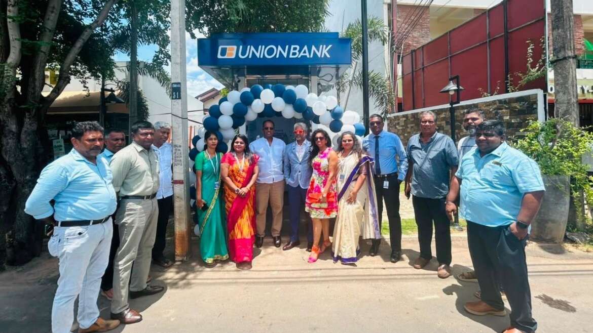 Union Bank Opens Second ATM/CDM in Trincomalee to Enhance Customer Convenience
