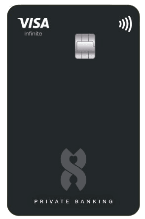 VISA Infinite Metal Credit Card