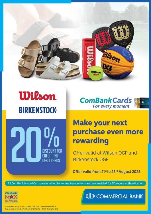 Wilson and Birkenstock